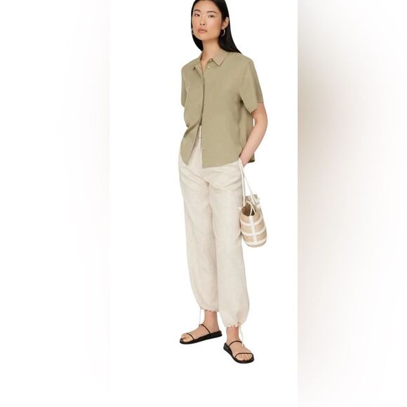 Samsoe Mina Shirt Blouse Size Large - Picture 2 of 9